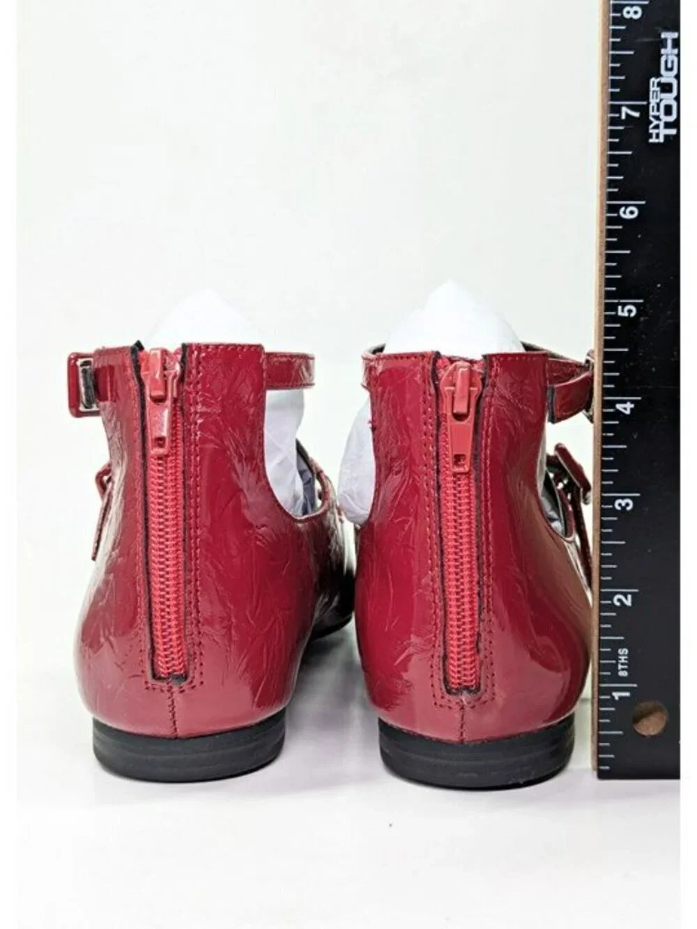 Katy Perry Confidant Mary Jane Women's Flats in Crimson Red Size 7.5 (MSRP $98)